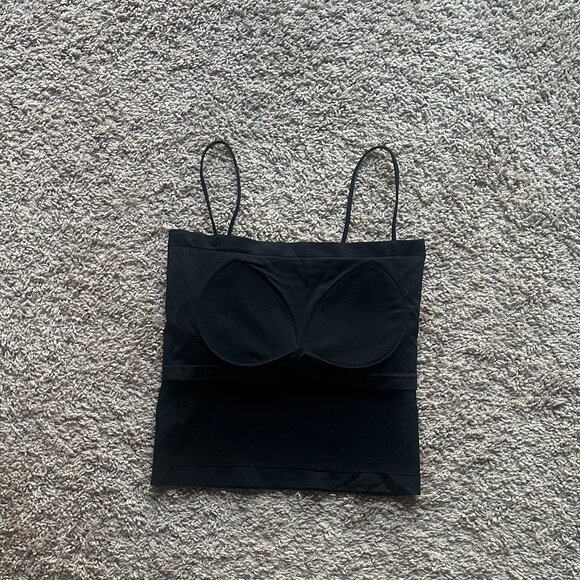 Black Seamless Camisole Bralette | XS/S | New - Picture 3 of 4